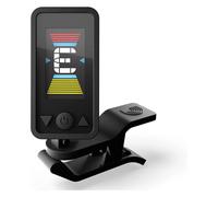 D'Addario Eclipse Headstock Tuner - Rechargeable Clip-On Chromatic Tuner (Black)