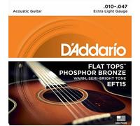 D'Addario EFT15 Flat Tops Phosphor Bronze Acoustic strings 10-47