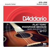 D'Addario EFT17 Flat Tops Acoustic Phosphor Bronze strings 13-56