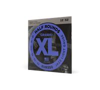 D'Addario EHR350 Half Rounds Stainless Steel Electric Guitar Strings 12-52