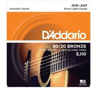 D'ADDARIO EJ10 010"-047" - String Set For Western Guitar