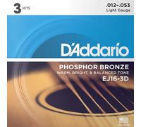 Daddario EJ16-3D