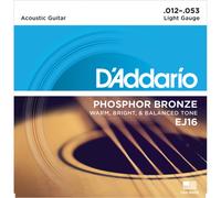 DAddario EJ16 Phosphor Bronze Light 12-53