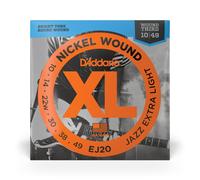D'Addario EJ20 Jazz Nickel Wound 10-49 Electric Guitar Strings, Extra Light