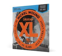 D'Addario EJ20 Jazz Nickel Wound 10-49 Electric Guitar Strings, Extra Light