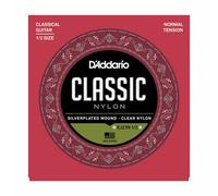 D'ADDARIO EJ27N 1/2 - CLASSICAL GUITAR STRINGS - NYLON NORMAL TENSION - 1/2 SIZE