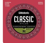 D'Addario EJ27N Student 1/2 Size Classical Guitar Strings, Normal Tension