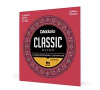 D'Addario Classical Guitar Strings EJ27N 3/4 Classics – Student Nylon, Normal Tension