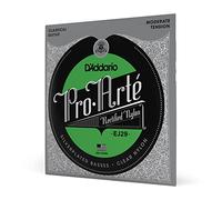 D'Addario Guitar Strings - Pro-Arte Classical Guitar Strings - EJ29 Nylon Guitar Strings - Silver Plated Wrap, Nylon Core, Rectified Nylon Trebles - Moderate Tension