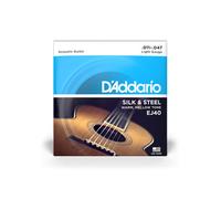 DAddario EJ40 Silk & Steel Acoustic Guitar Strings 11-47