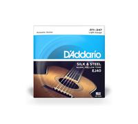 D'addario - EJ40 11-47 Light, Silk & Steel Acoustic Guitar Strings