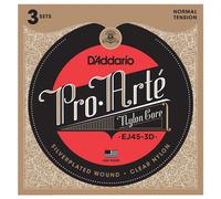DAddario EJ45-3D 3-Pack Pro-Arte Normal Tension