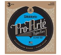 DAddario EJ46-3D 3-Pack Pro-Arte Hard Tension Strings