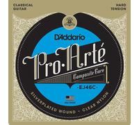 Classical Ball End Strings, Silver Plated Bass, Black Nylon D'Addario EJ32 Folk