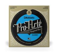 Classical Ball End Strings, Silver Plated Bass, Black Nylon D'Addario EJ32 Folk