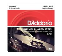 DAddario EJ61 5 String Banjo Strings Nickel Light 10-23