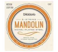 DAddario EJ67 Nickel 11-39 Medium Mandolin Strings
