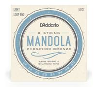 D'Addario EJ72 Mandola Phosphor Bronze J72 Light 14-49 Strings