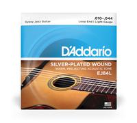D'Addario Gypsy Jazz Acoustic Guitar Strings - EJ84L - Loop End - Light, 10-44