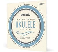 D'Addario EJ88T-6 Nyltech Ukulele, 6-String Tenor