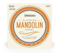 D'Addario Mandolin Strings EJM74 Monel – Medium (11-40)