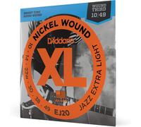 D'Addario Electric Guitar Strings, XL Nickel, EJ20, Jazz Extra Light Gauge Woun