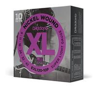 DAddario EXL120-10P Electric Strings 10 Pack