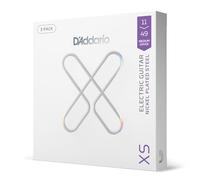 D'Addario Electric Guitar Strings XSE1149 - XS Nickel Coated 11-49 Medium, 3-Pack