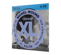 DAddario EXL116 Nickel Wound Medium Top/Heavy Bottom 11-52