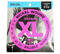 D'Addario EXL120-7 Guitar Strings Super Light