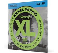 D'Addario EXL130+ Nickel Wound Electric Guitar Strings, Extra-Super Light Plus,