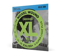 D'Addario Guitar Strings - XL Nickel Electric Guitar Strings - EXL130+ - Perfect Intonation, Consistent Feel, Reliable Durability - For 6 String Guitars - 8.5-39 Extra Super Light Plus