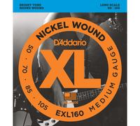 DAddario EXL160 Bass Guitar Strings Medium 50-105 Long Scale