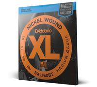 D'Addario EXL160BT Nickel Wound Bass Guitar Strings, Balanced Tension Medium, 50
