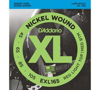 DAddario EXL165 Nickel Wound Bass Strings Light 45-105 Long Scale