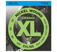 DAddario EXL165 Nickel Wound Bass Strings Light 45-105 Long Scale