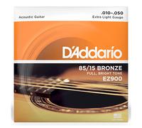 D'ADDARIO EZ900 - ACOUSTIC GUITAR STRINGS - 85/15 BRONZE - EXTRA LIGHT - 10-50