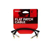D'Addario Flat Patch Cable, 4 Inch Right Angle, Twin Pack (NEW)