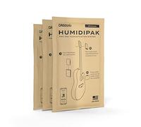 D'Addario Guitar Humidifier Packs - Two-Way Humidification System Conditioning Packets - For Restoring to Proper Guitar Humidification Level - 3 Restore Conditioning Packets