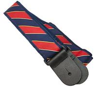 D'Addario Guitar Strap - Guitar Accessories - Electric Guitar Strap, Acoustic Guitar Strap, Acoustic Electric Guitar Strap & Bass Guitar Strap - Tiki Mask - Blue & Red - 2" Wide