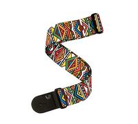 D'Addario Guitar Strap - Guitar Accessories - Electric Guitar Strap, Acoustic Guitar Strap, Acoustic Electric Guitar Strap & Bass Guitar Strap - Woven, Ndebele Design