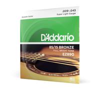 D'Addario Guitar Strings - Acoustic Guitar Strings - 85/15 Bronze - Fo