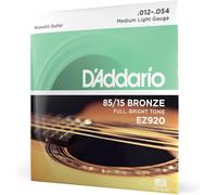 D'Addario Guitar Strings - Acoustic Guitar Strings - 85/15 Bronze - For 6 Strin