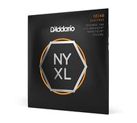 D'Addario Guitar Strings - NYXL Electric Guitar Strings - NYXLS1046 - Unrivaled Strength, Tuning Stability, Enhanced Mid-Range - For 4 String Bass Guitars - 10-46 Regular Light Double Ball End