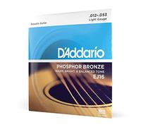 DAddario EJ16 Phosphor Bronze Light 12-53