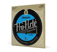 Classical Ball End Strings, Silver Plated Bass, Black Nylon D'Addario EJ32 Folk