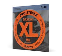 D'Addario Pro Steels Stainless Steel 10-46 Electric Guitar Strings, Regular