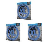 D'Addario Guitar Strings - XL Nickel Electric Guitar Strings - EJ21 - Perfect Intonation, Consistent Feel, Reliable Durability - For 6 String Guitars - 12-52 Jazz Light (Pack of 3)