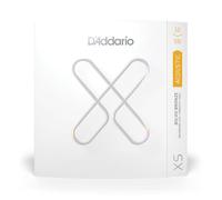 D'Addario Acoustic Guitar Strings, XS 80/20 Bronze Coated, XSABR1256, Light Top/Medium Bottom Gauge 12-56, 6-String Set, Pack of 1