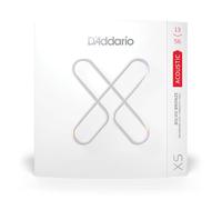 D'Addario Acoustic Guitar Strings, XS 80/20 Bronze Coated, XSABR1356, Medium Gauge 13-56, 6-String Set, Pack of 1